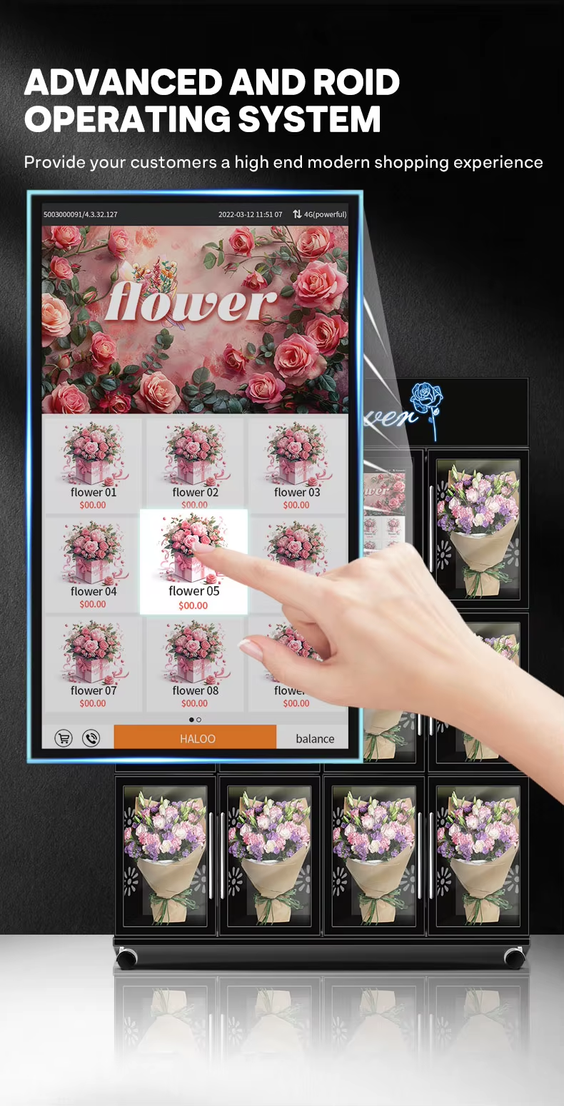 444444 Flower Vending Machine