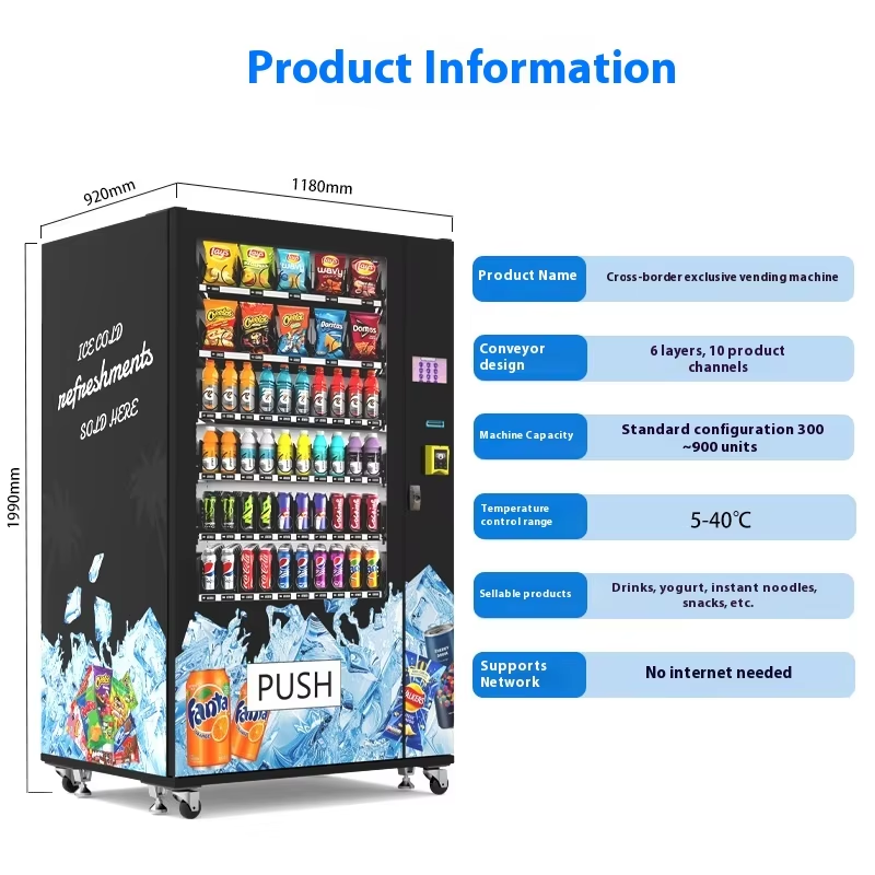 5 Food and Drink Vending Machine