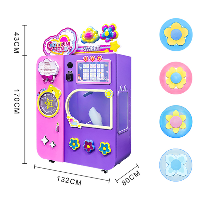 cotton candy vending machine