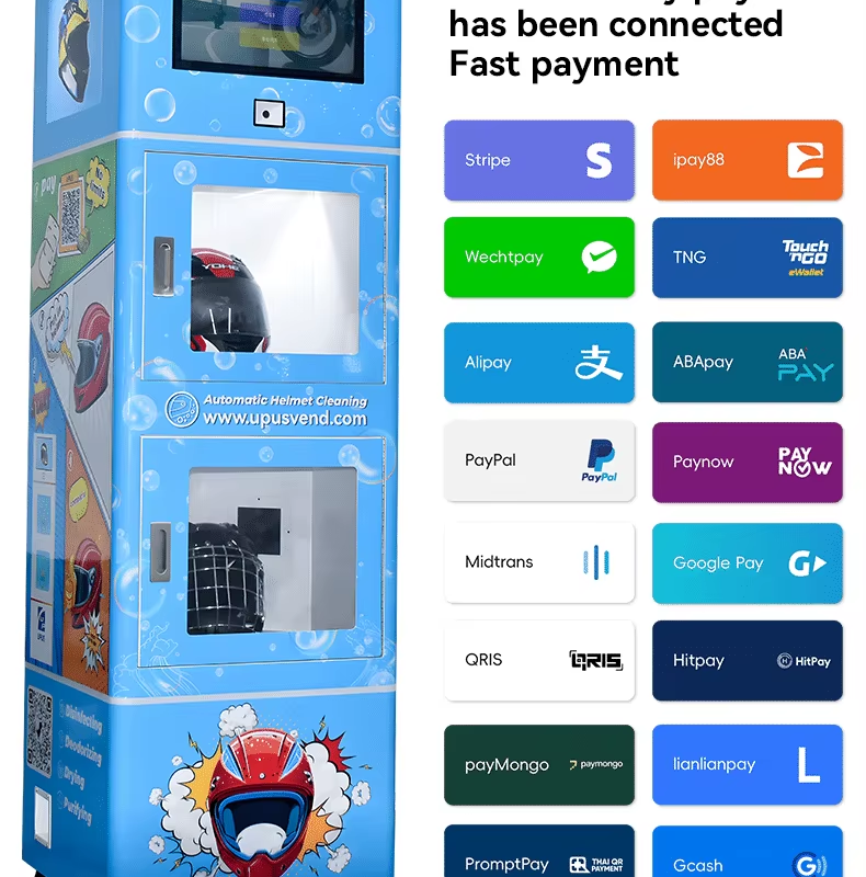 Helmet  Vending Machine
